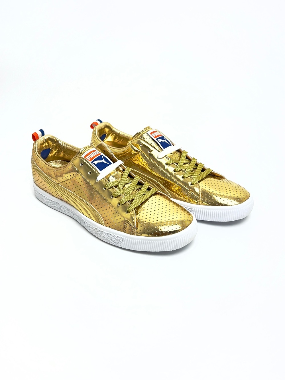 Puma Clyde All Gold Size 10.5 (360646 10) No Box